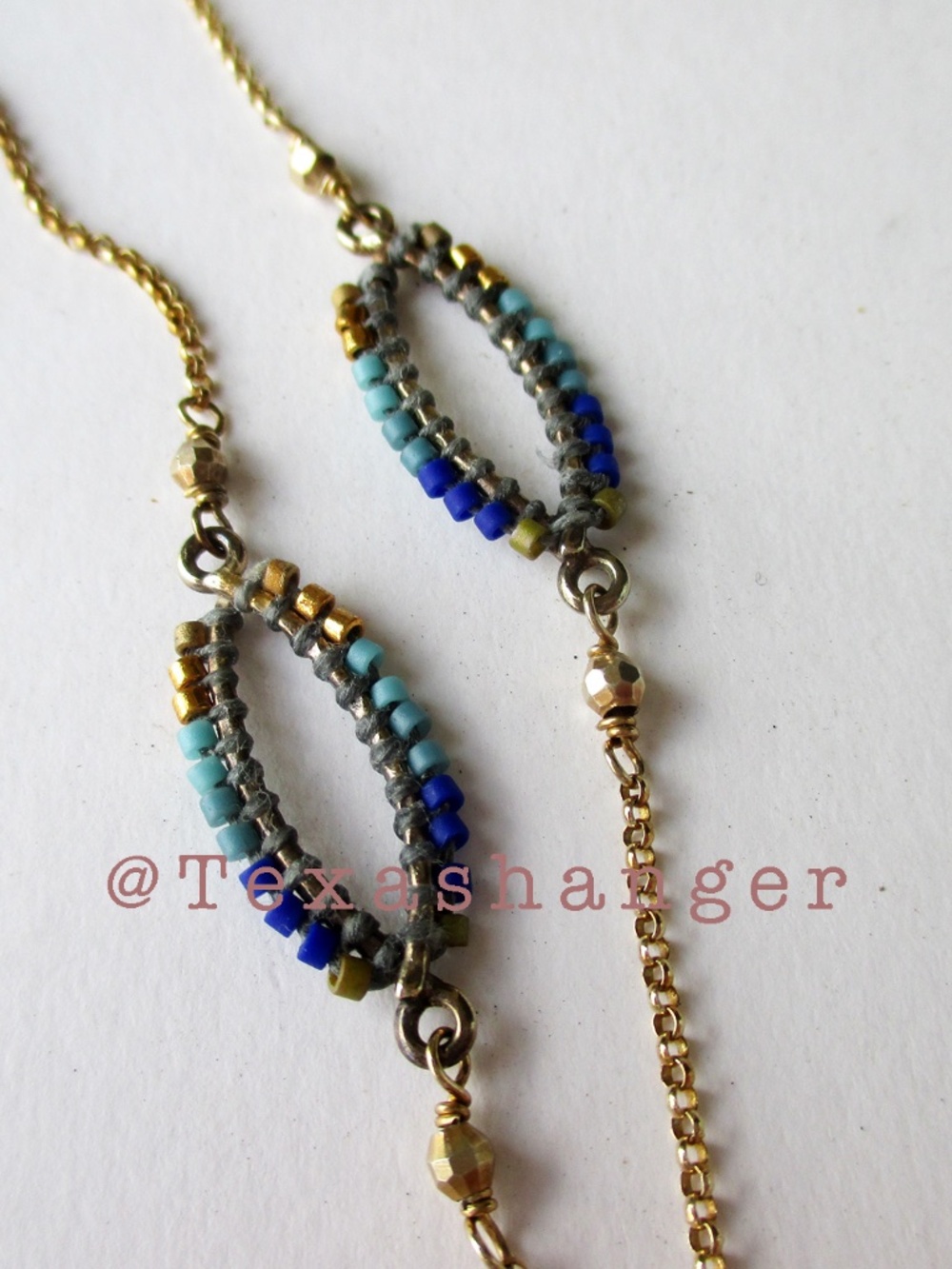 NEW Chan Luu 42” Sterling Beaded Station Necklace